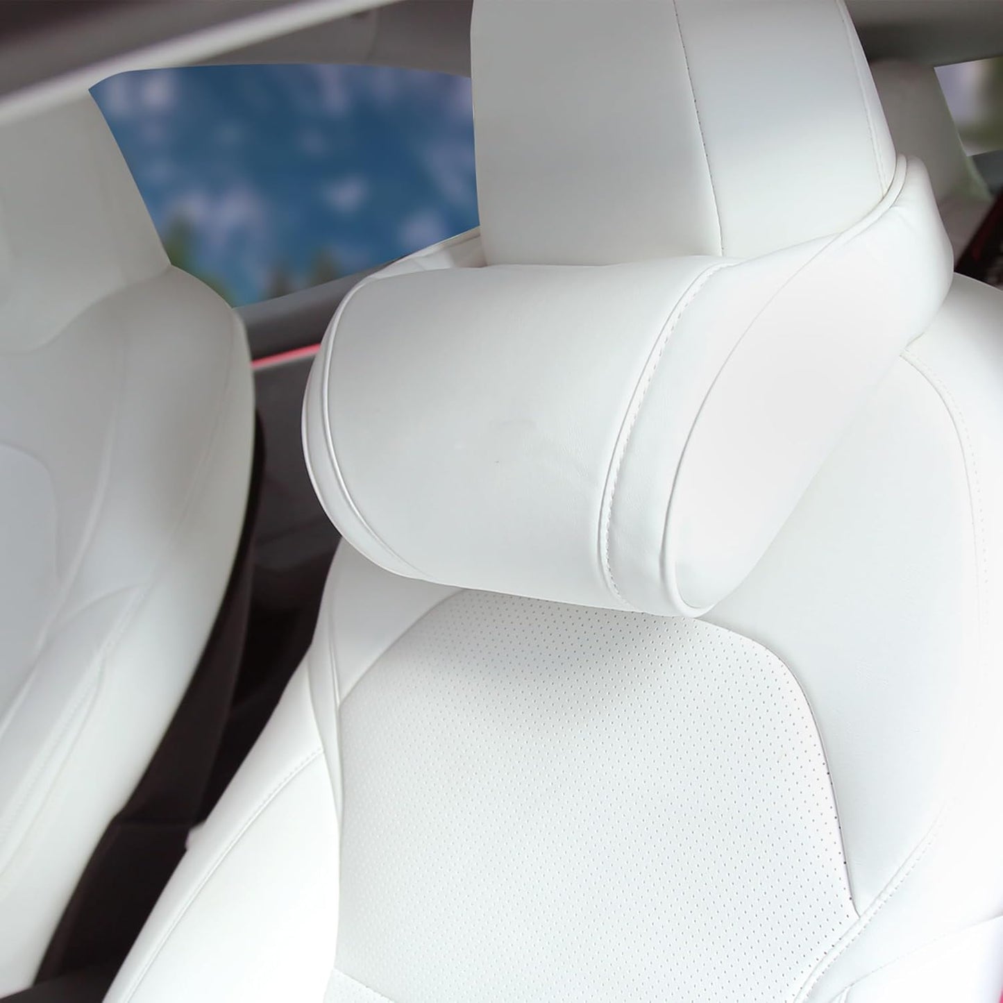 Car Memory Foam Comfortable Ergonomic Neck Pillow 2 Pack