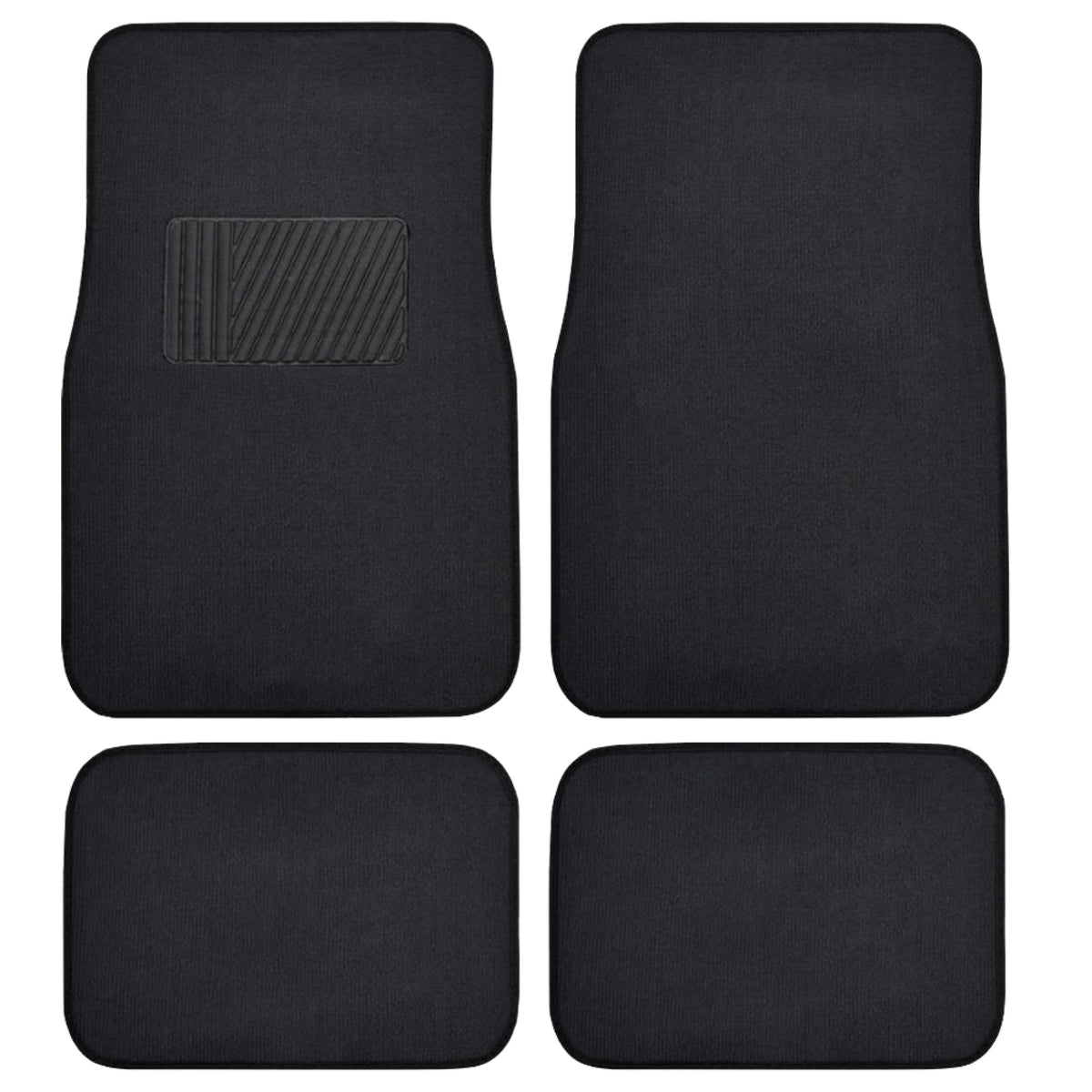 4 Packs Car SUVs Trucks Universal Premium  Full Set Interior Carpet Floor Mats