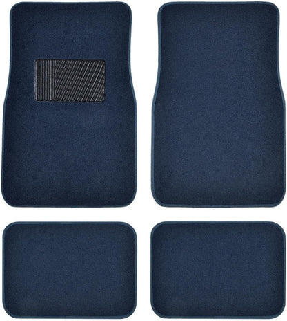 4 Packs Car SUVs Trucks Universal Premium  Full Set Interior Carpet Floor Mats