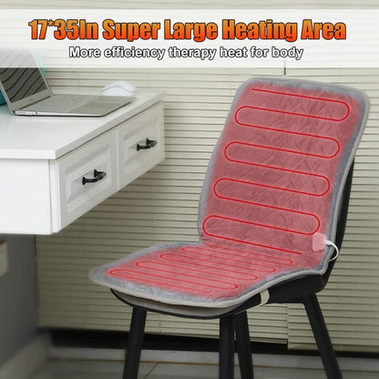 Car Chair Protective USB Heated Seat Cushion Covers