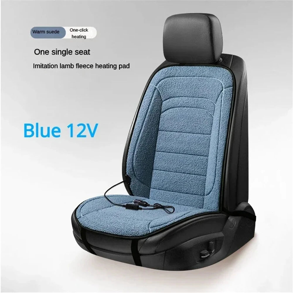 Car Seat Cover Winter Heated Seats Cushion Seat Electric Warmer Pad