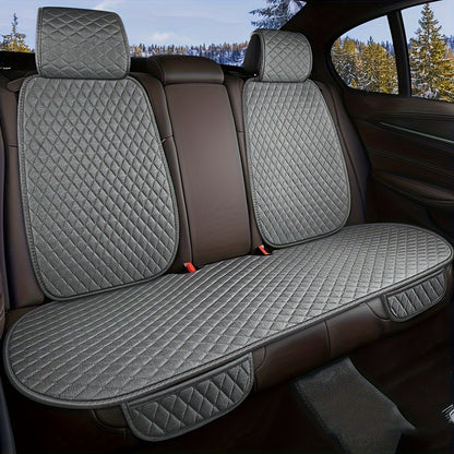 Car All-Season Non-Slip Linen Seat Covers - 3/5/11pcs