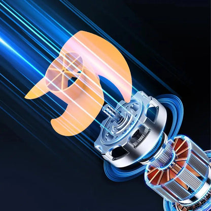 Car Fan 360-Degree Rotating Electric Fan 12V/24V Dual-Head Cooler