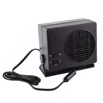 Car Heater Fan 12V Portable Ceramic Heating Cooling Adjustable Window Defroster