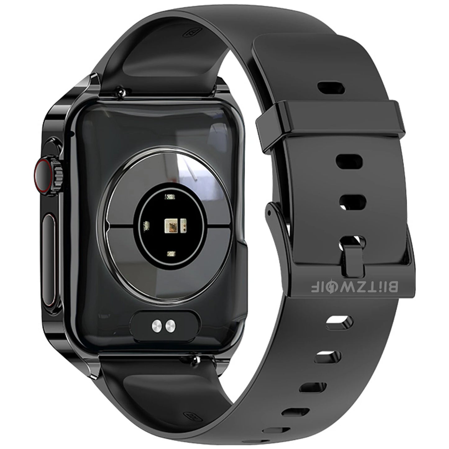 ECG HRV 1.85 Inch AMOLED 3D Curved Screen Heart Rate Blood Blueteeth Watch