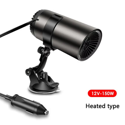 12V/24V 150W Car Heater Portable Electric Fan Automatic Windshield Dryer Defroster