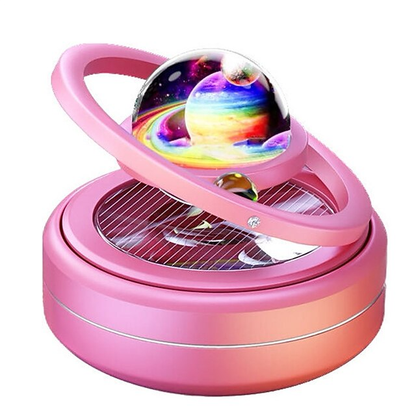 Car Solar Air Freshener Rotable Aromatherapy Diffuser Car Decoration
