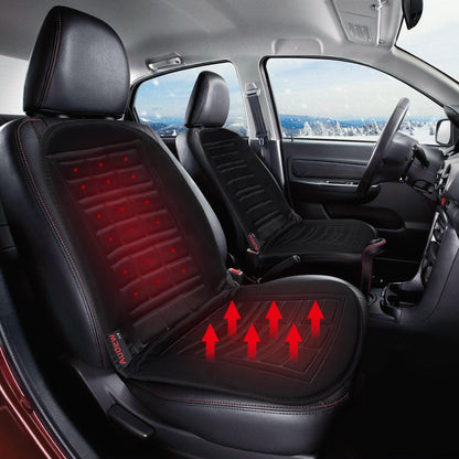 12V Car Front Seat Heated Pad Winter Warmer Heater Cushion