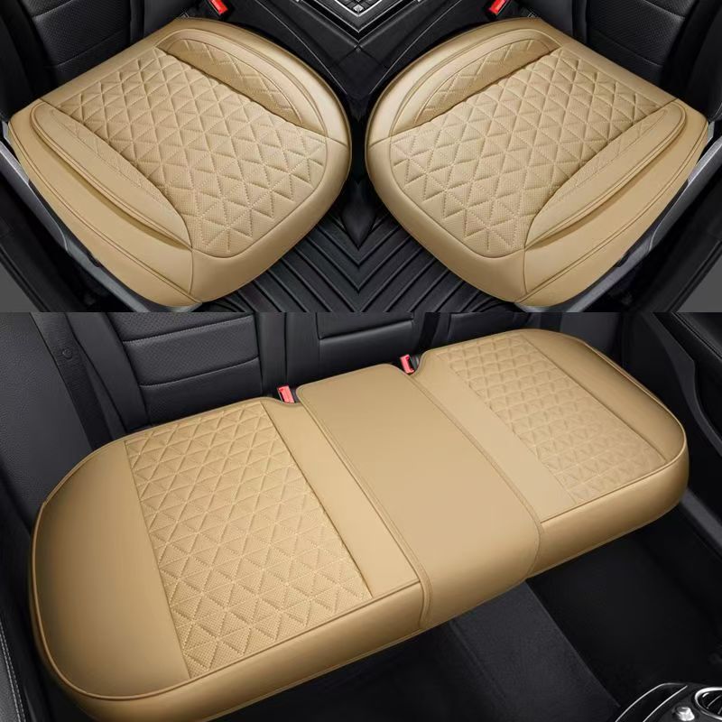 Car Leather Universal Seat Four Seasons Protector Cushion