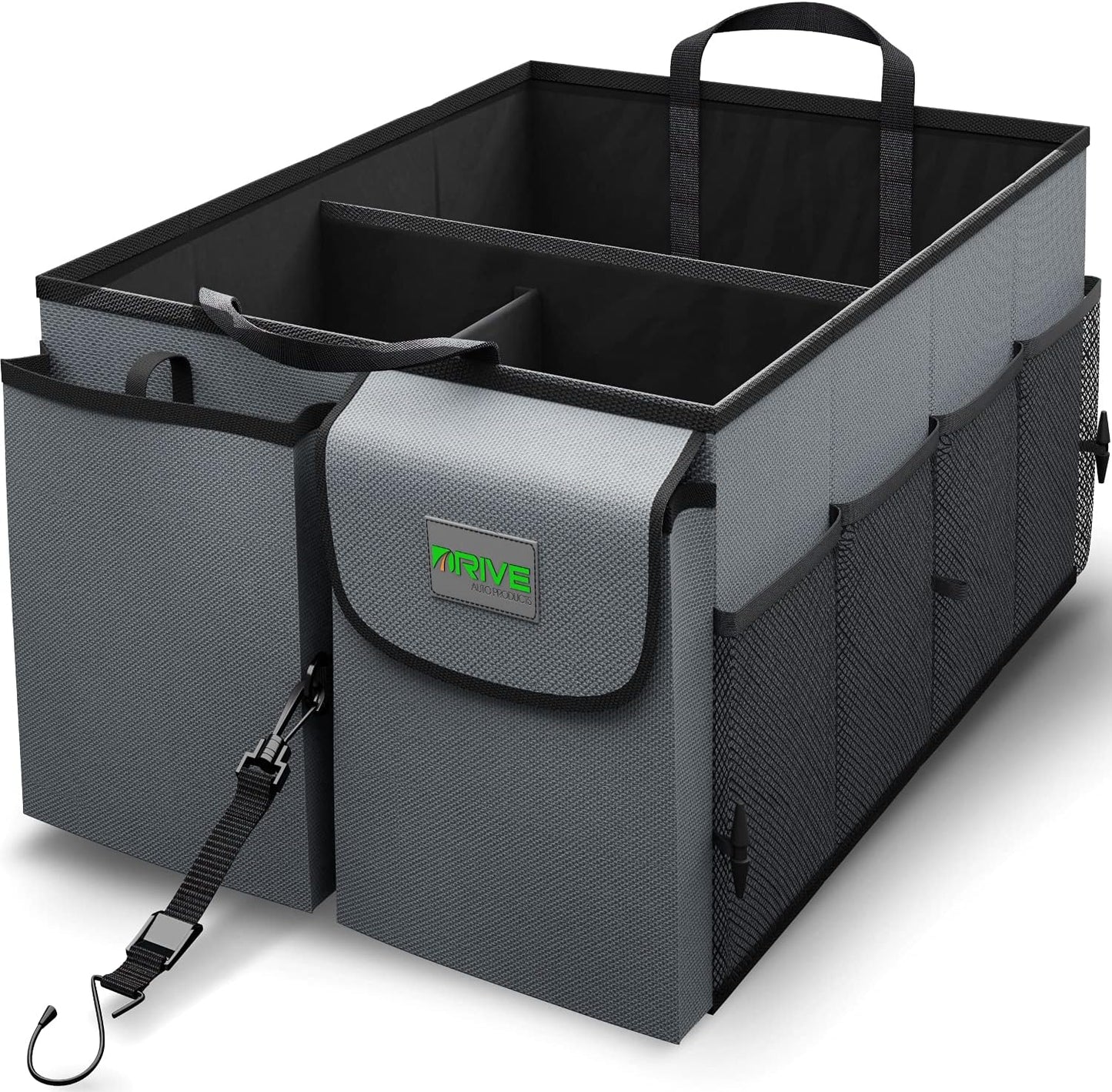 Auto Car Trunk Organizer Collapsible Multi-Compartment Automotive SUV