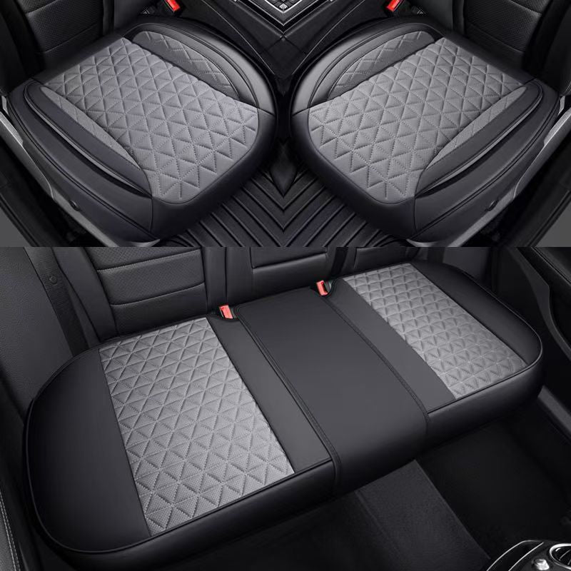 Car Leather Universal Seat Four Seasons Protector Cushion