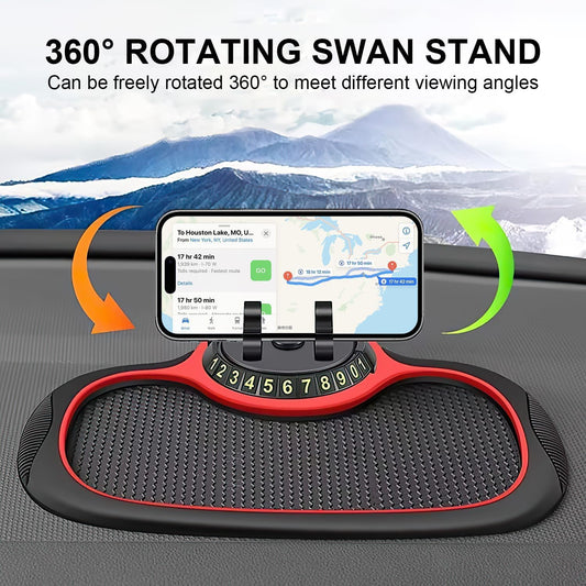 Car Multifunction Anti-Slip Mat Auto Mount Silicone Phone Holder