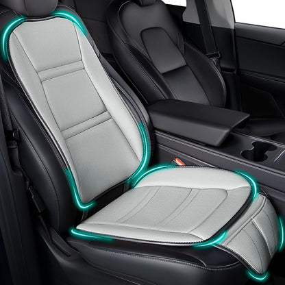 Car Memory Foam Back Support Adjustable Seat Cushion