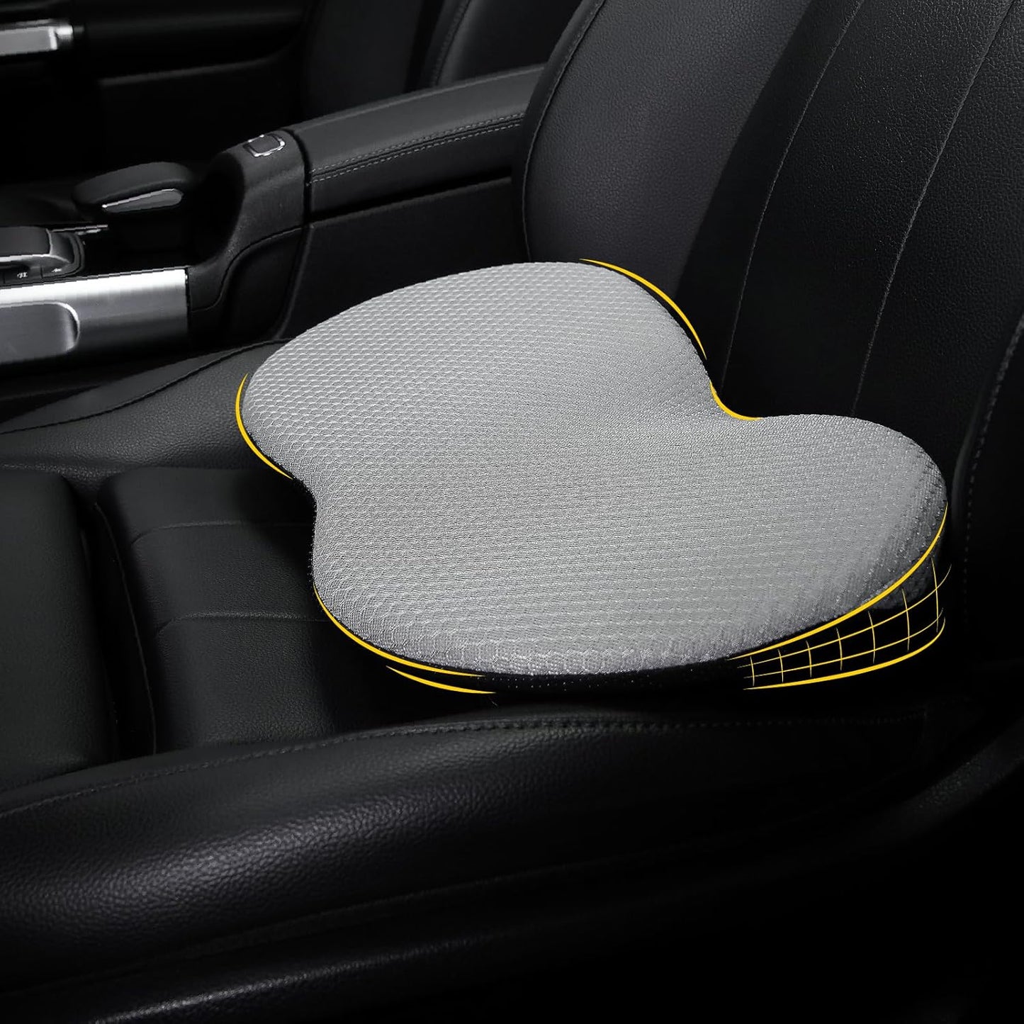 Car Truck Memory Foam Heighted Seat Cushion