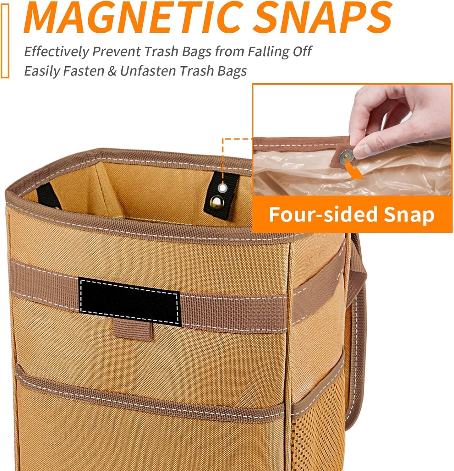 Car Trash Can Leak-Proof Organizer Storage Bag