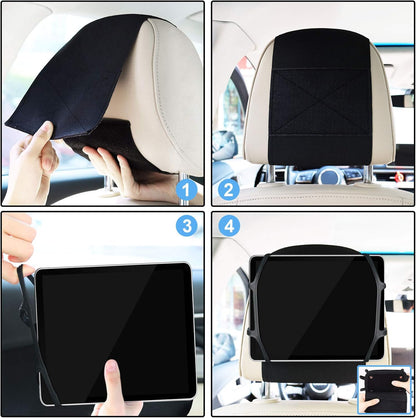 2 Pack Car Tablet Holder Organizer