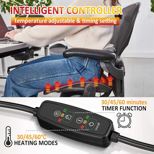 Car Heated Portable Stadium Seat Cushion