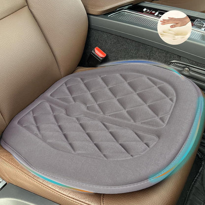 Car Comfort Memory Foam Driver Pain Relief Thick Seat Cushions