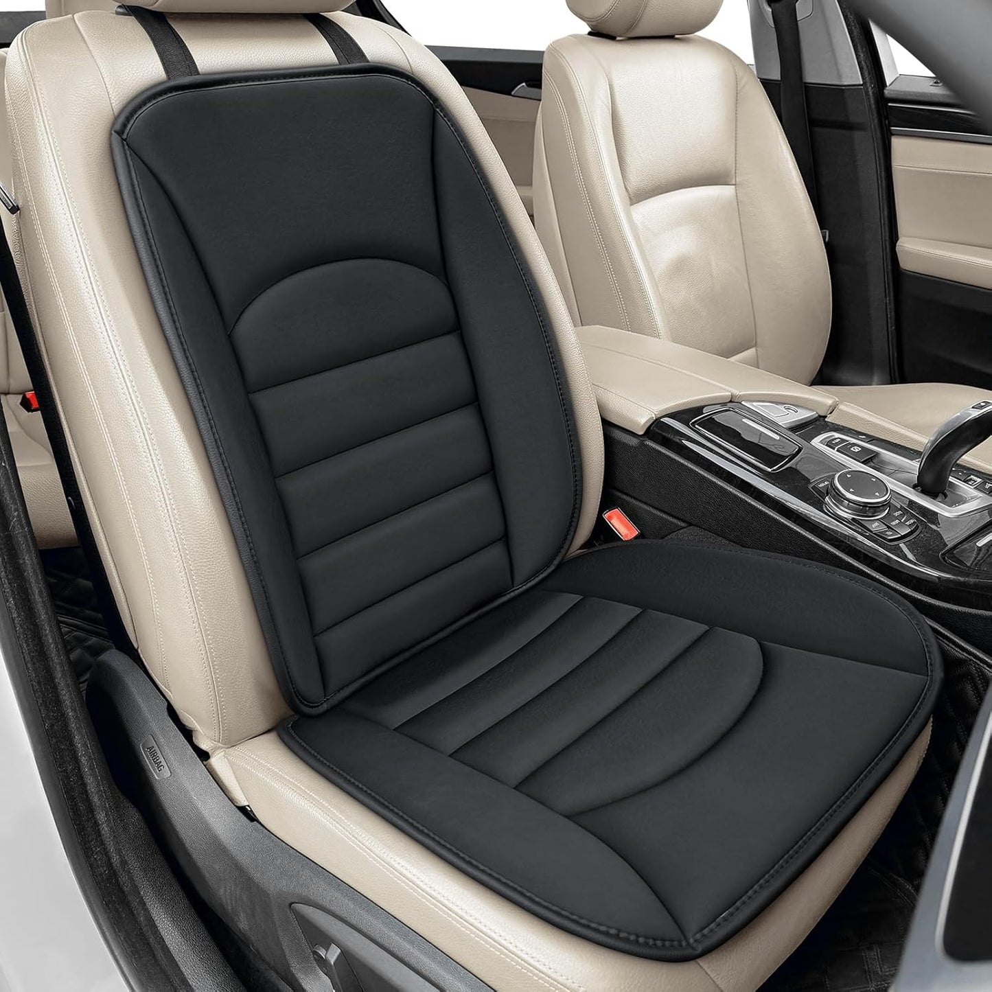 Car Breathable Fabric Non-Slip Seat Cushion Universal Fit for Car Truck Office Home