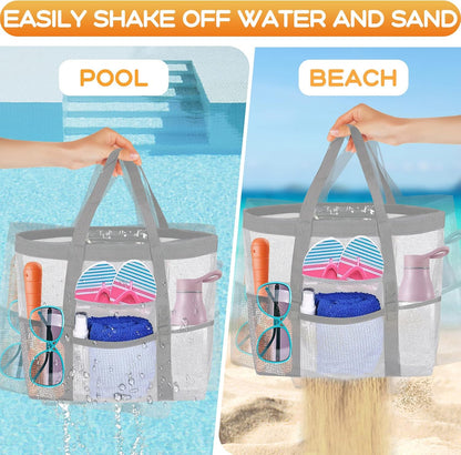 Camping Mesh Beach Waterproof Tote Bags