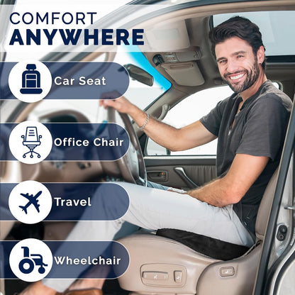Car Premium Memory Foam Polyurethane Seat Cushion