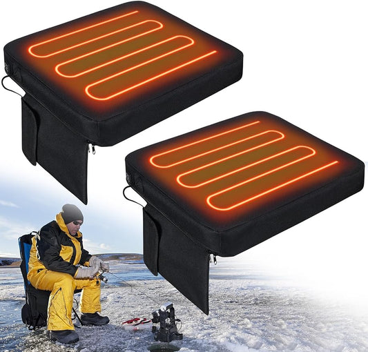 Portable Heated Seat Cushion Waterproof Stadium Seat Pad