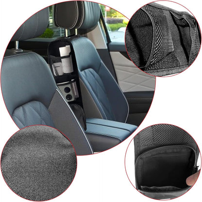 2PCS Car Seat Storage Hanging BagMulti-Pocket Seat Side Organizer