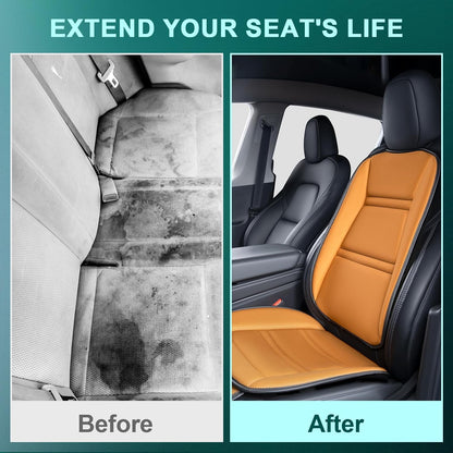 Car Memory Foam Back Support Adjustable Seat Cushion