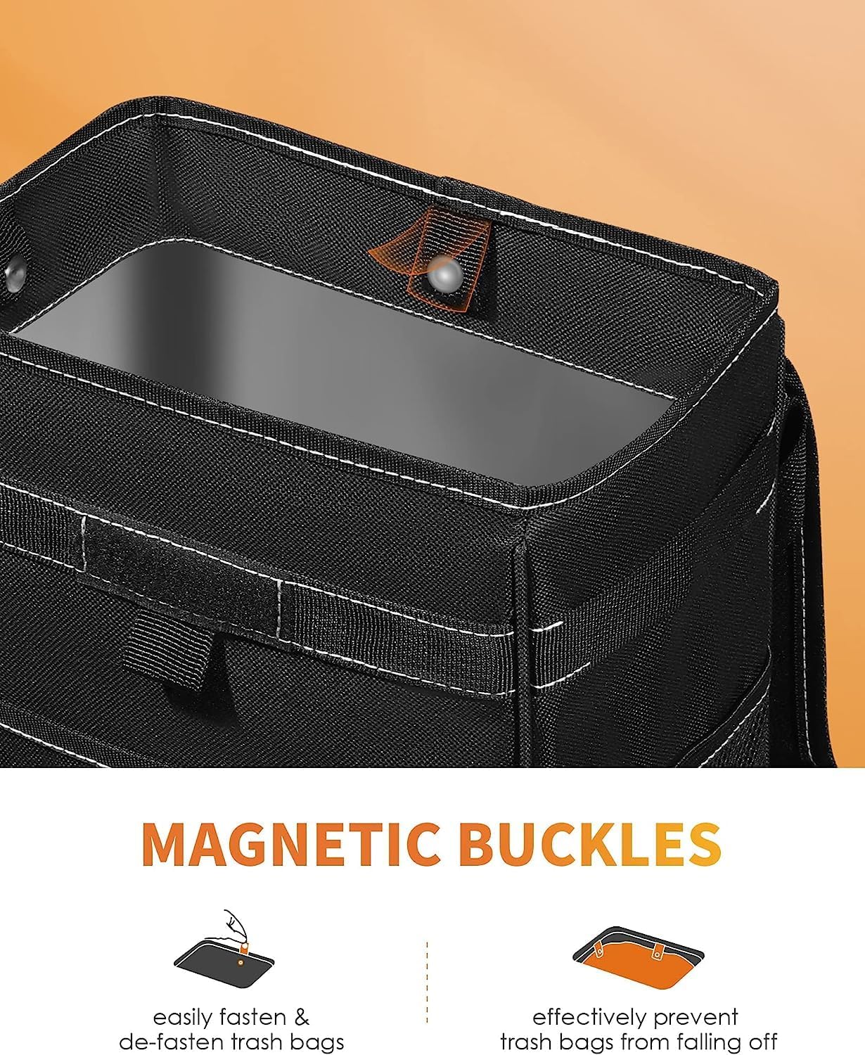 Car Trash Can Leak-Proof Organizer Storage Bag