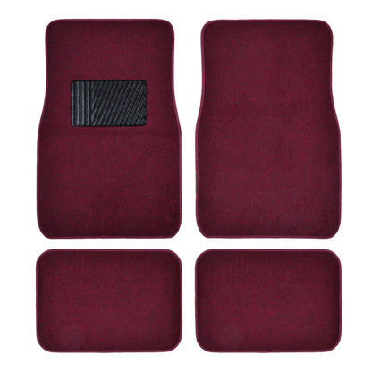 4 Packs Car SUVs Trucks Universal Premium  Full Set Interior Carpet Floor Mats
