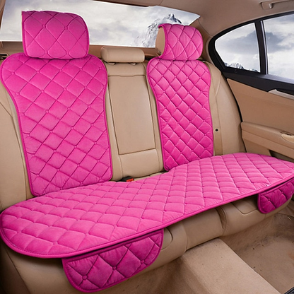 3 Pcs/set Car Seat Cover Set Universal Plush Seat Cushion Protector Mat