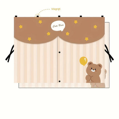 Car Side Window Curtains Privacy Double Layer Curtains Magnetic Sunshade