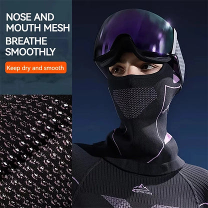 Winter Skiing Motorcycle Warm Headwear Neck Face Protector Breathable Mask