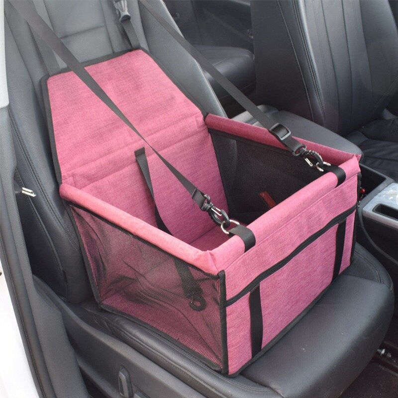 Car Seat Basket Cushion Waterproof Scratch Proof Dog Pet Front Row Bag