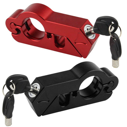 Motorcycle Handlebar Helmet Lock Aluminum Alloy Anti Theft Lock Safety Lock for Street Motor Scooters
