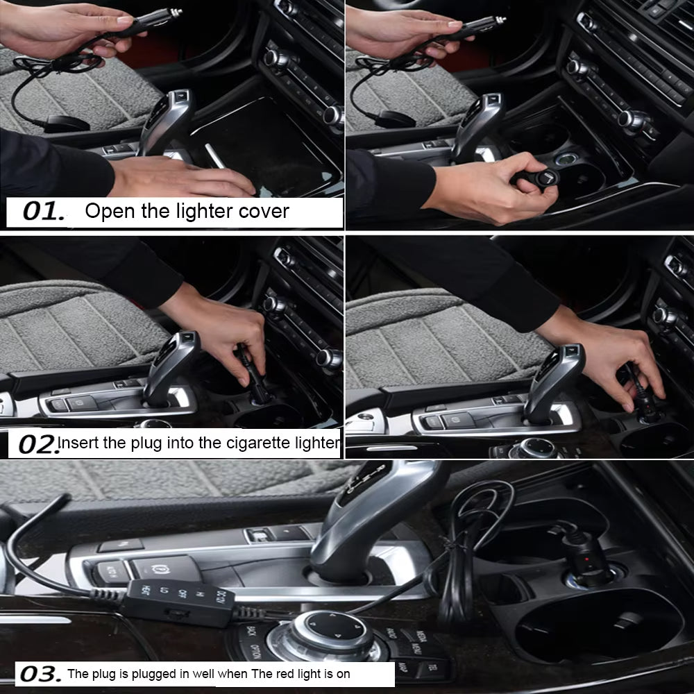 12V Car Auto Rear Seat Heated Cushion Heating Warmer Cushions Mat Electric Heating Pad