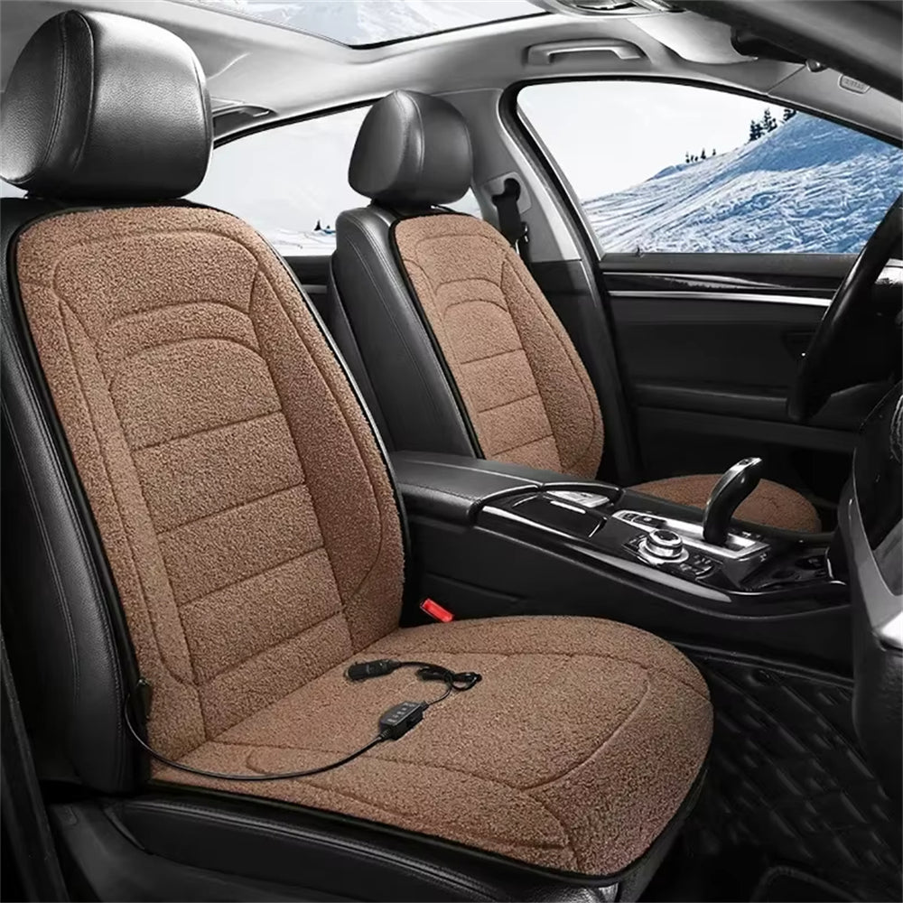Car Seat Cover Winter Heated Seats Cushion Seat Electric Warmer Pad