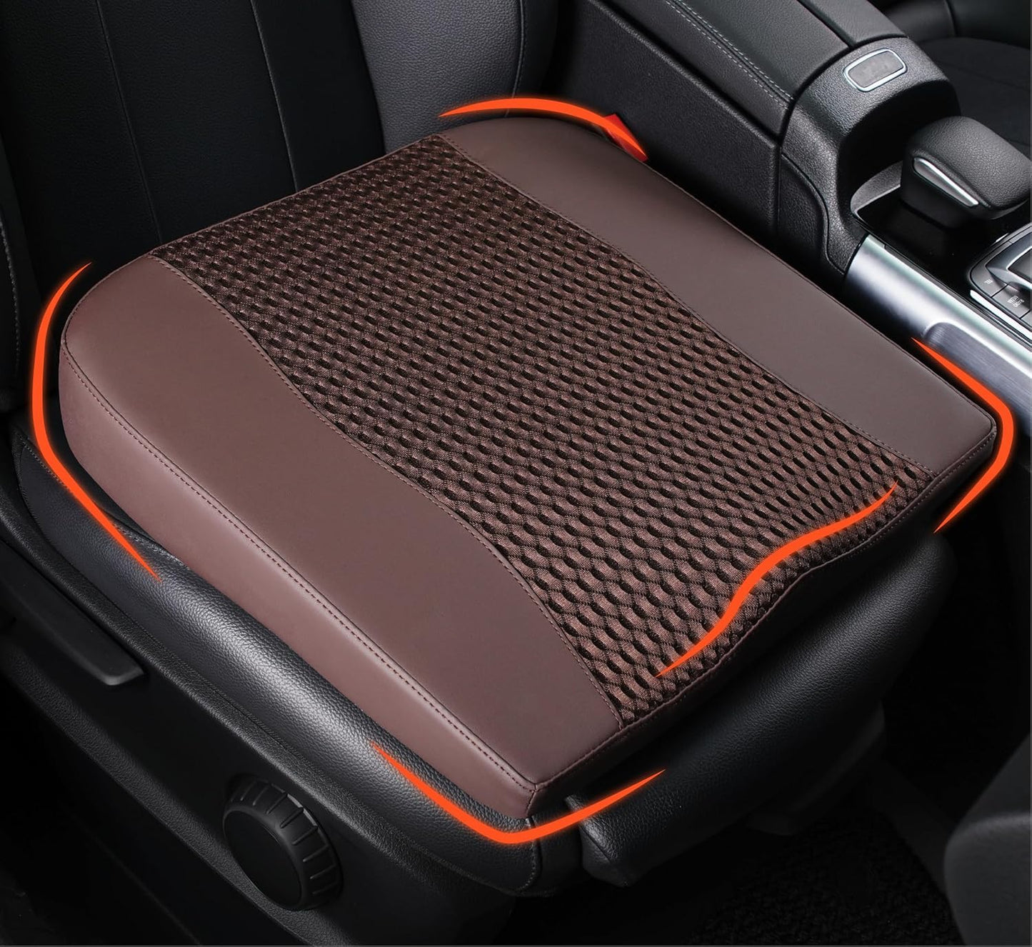 Car Comfort Memory Foam Pain Relief Driver Seat Cushion for Auto Office Wheelchair