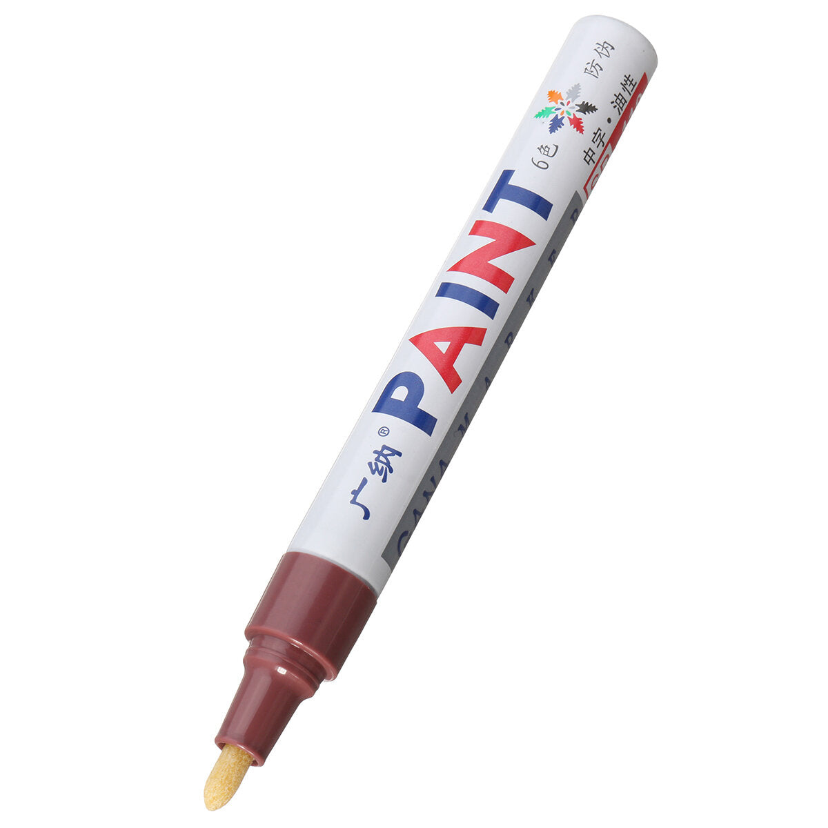 12pcs Color Tyre Permanent Paint Pen Tire Metal Ink Marker Trendy