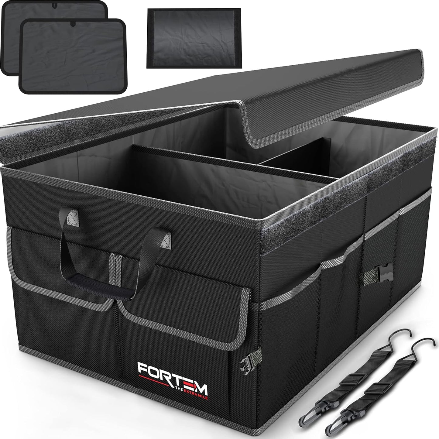 Trunk Car Collapsible Multi Compartment Storage Organizer
