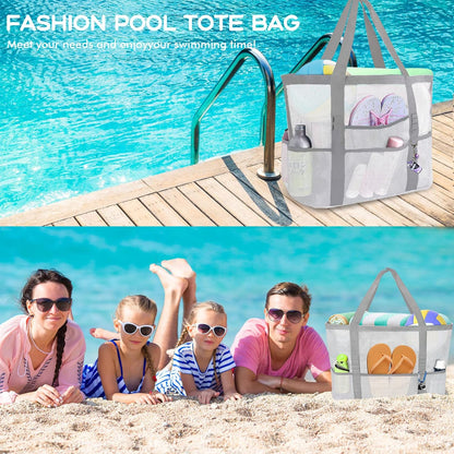 Camping Mesh Beach Waterproof Tote Bags
