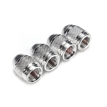 4PCS Universal  Aluminum Tire Valves Caps Dust Cap Stem Stem Caps For Car Truck Bike Decorations