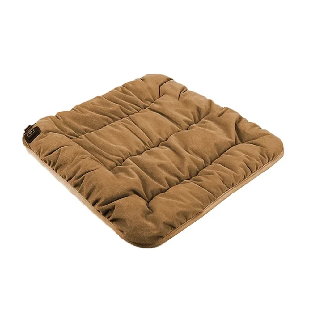 Car Heated Seat Cushion Office USB Winter Warme Adjustable Heating Cushion Pad