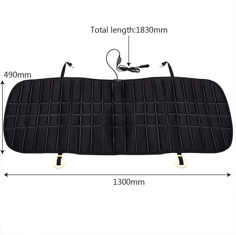 12V Car Auto Rear Seat Heated Cushion Heating Warmer Cushions Mat Electric Heating Pad