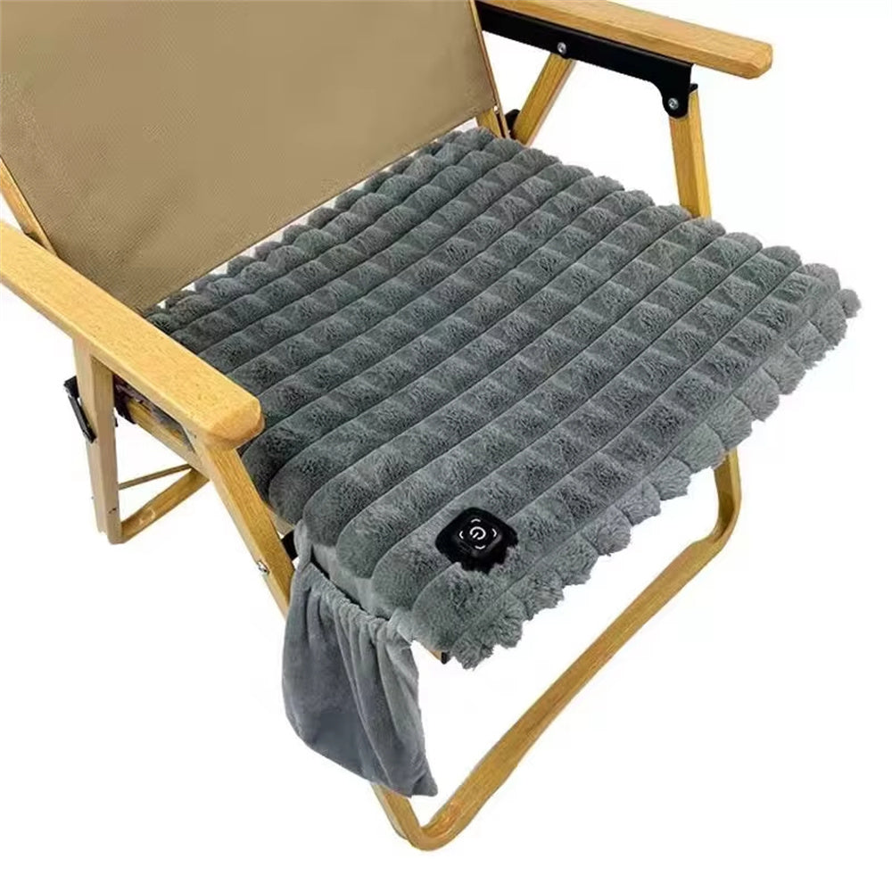 Car Heated Seat Cushion 3 Level Adjustable Winter Electric Warm Chair Seat Cushion
