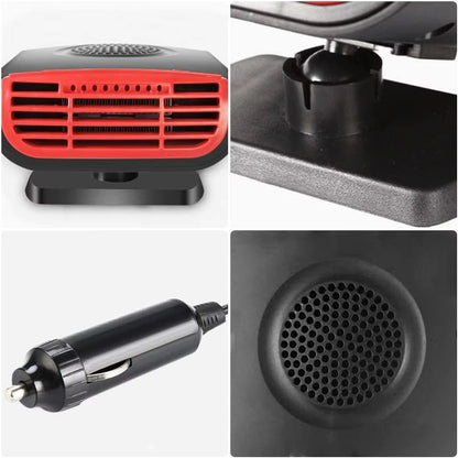 Car Cooling Heating Defrost Aromatherapy 180 Degree Rotation Fan for Sedan SUV Truck