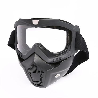 Motorcycle Camping CS Stay Protected Goggle Mask Tactical Full Face Shield