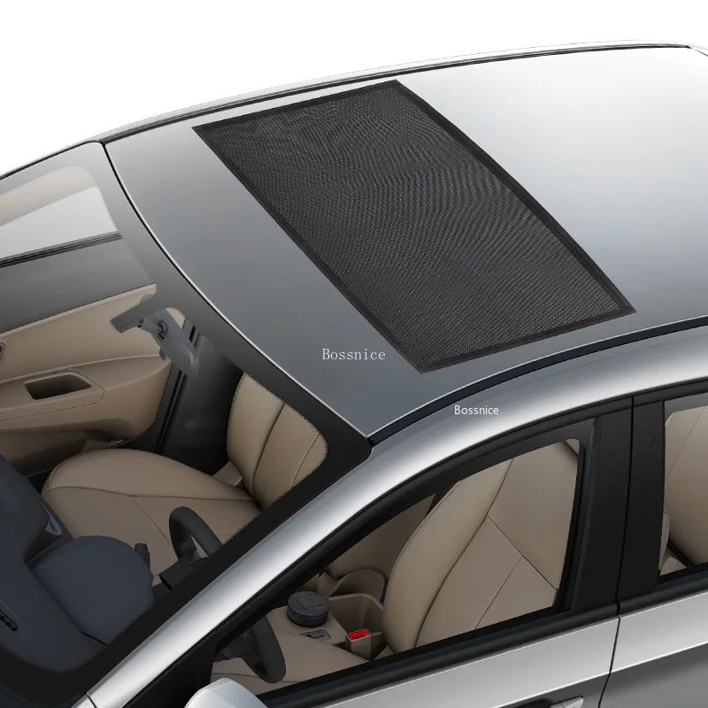 Car Mosquito Sunshade Skylight Blind Shading Roof Cover Shade Screens