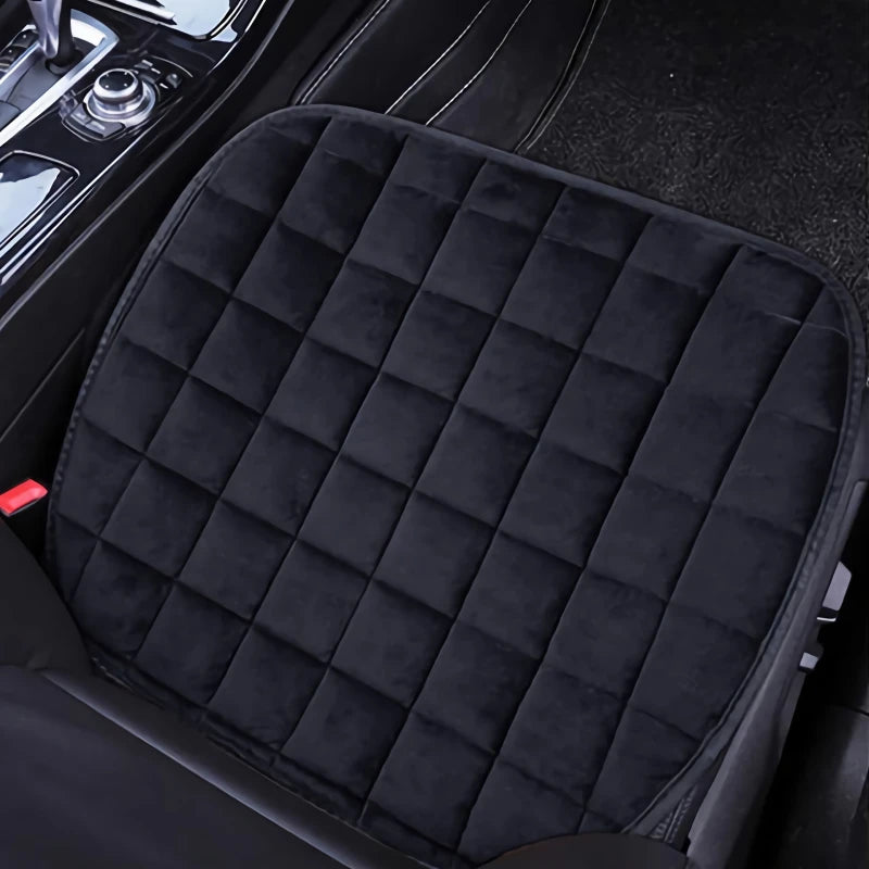 Car Flocking Non Slide Four Seasons Protector Mat Pad Warm Seat Cushion 3 Pcs