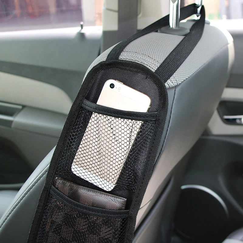 Car Seat Organizer Auto Seat Side Hanging Bag Multi-Pocket Holder